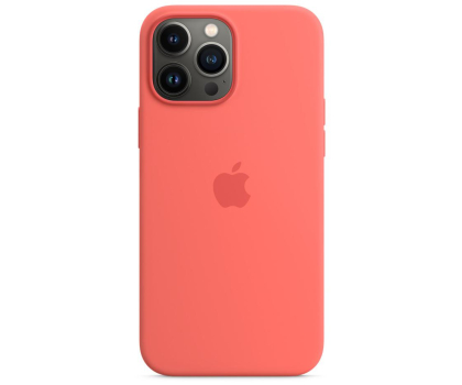 Etui do telefonów Apple Silikonowe etui iPhone 13 Pro Max róż pomelo
